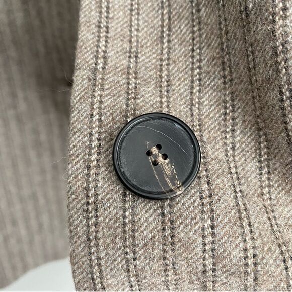 Zara Limited Edition 2021 Pinstripe Menswear Style Blazer Jacket - Picture 10 of 12